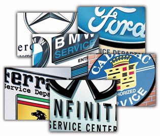 automakers emblems photo